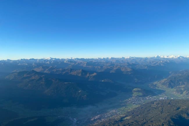 Der Ausblick ist einzigartig und bleibt garantiert unvergessen!