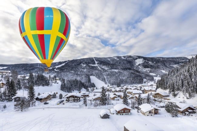 Ballonfahrt in Filzmoos