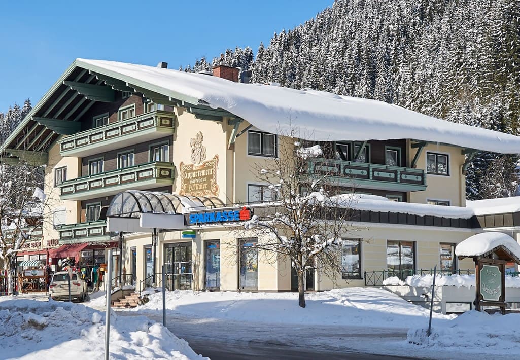 Das Gästehaus Maier mit Skiverleih direkt im Haus