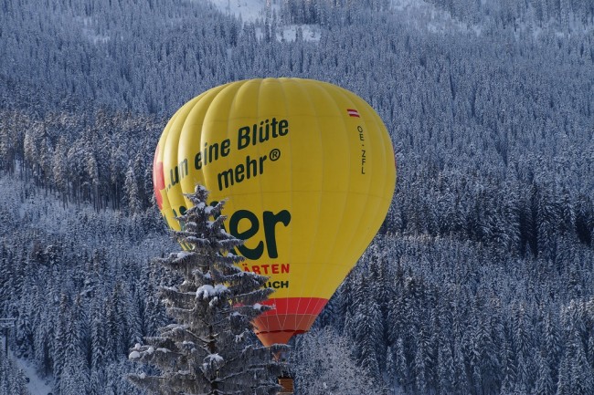 Ballonstart in Filzmoos