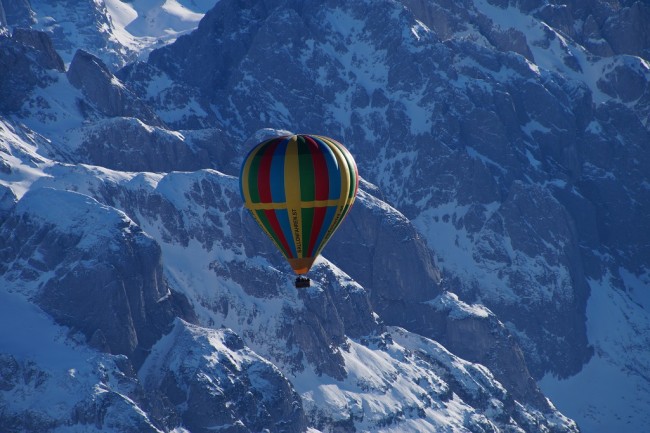 Ballonfahrt in Filzmoos
