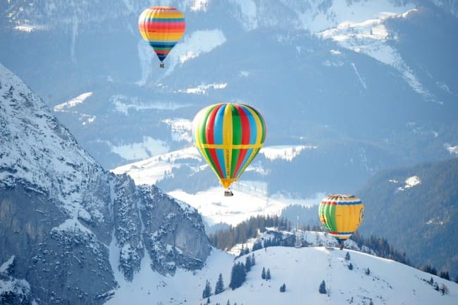 Ballonwochen in Filzmoos mit diversen Bewerben und Nationencup