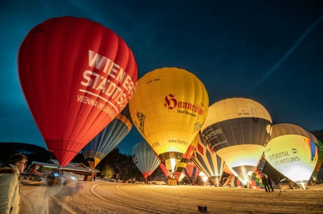 Die Ballons auf der Hammerwiese