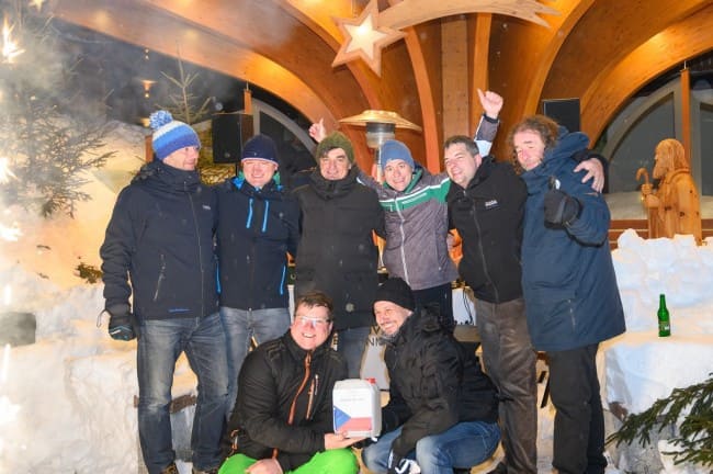 Die Sieger auf dem Gruppenbild