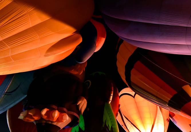 Nacht der Ballone - ein besonderes Erlebnis im Jänner in Filzmoos